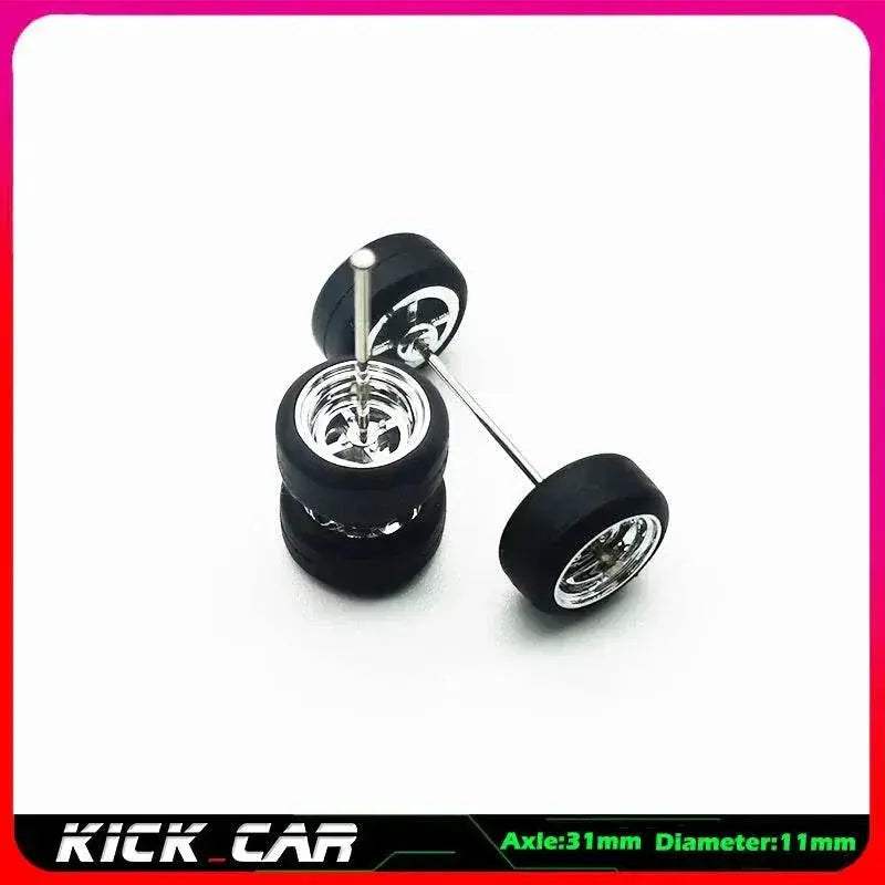  Premium Model Car Wheels 1 64 Rubber Tires Toyland EU -  ToylandEU™