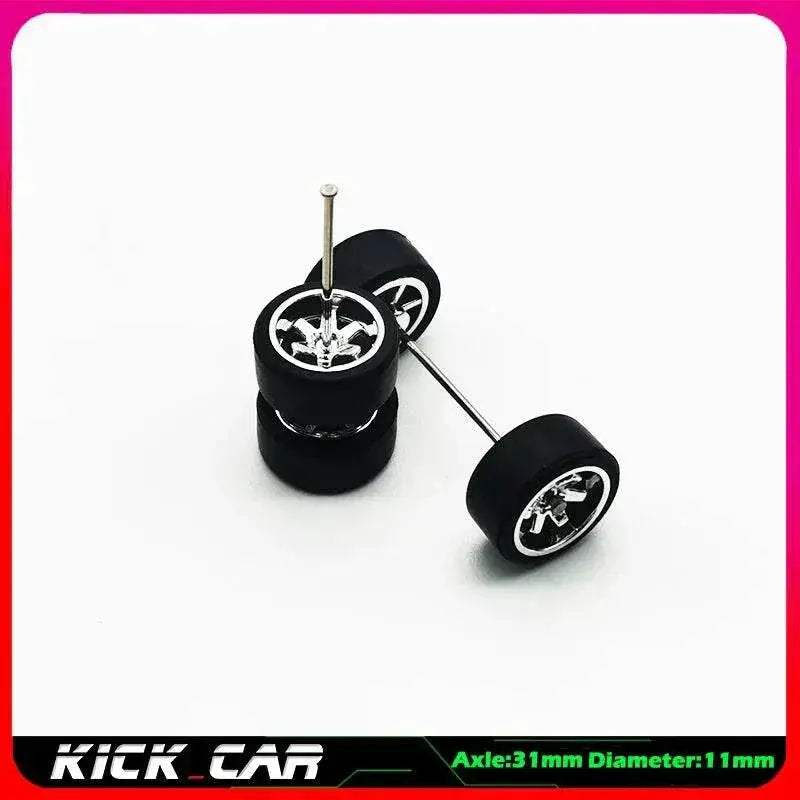  Premium Model Car Wheels 1 64 Rubber Tires Toyland EU -  ToylandEU™