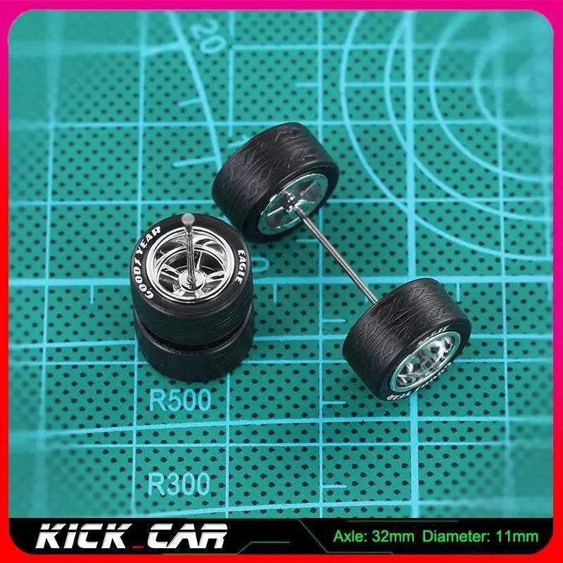  Premium Model Car Wheels 1 64 Rubber Tires Toyland EU -  ToylandEU™
