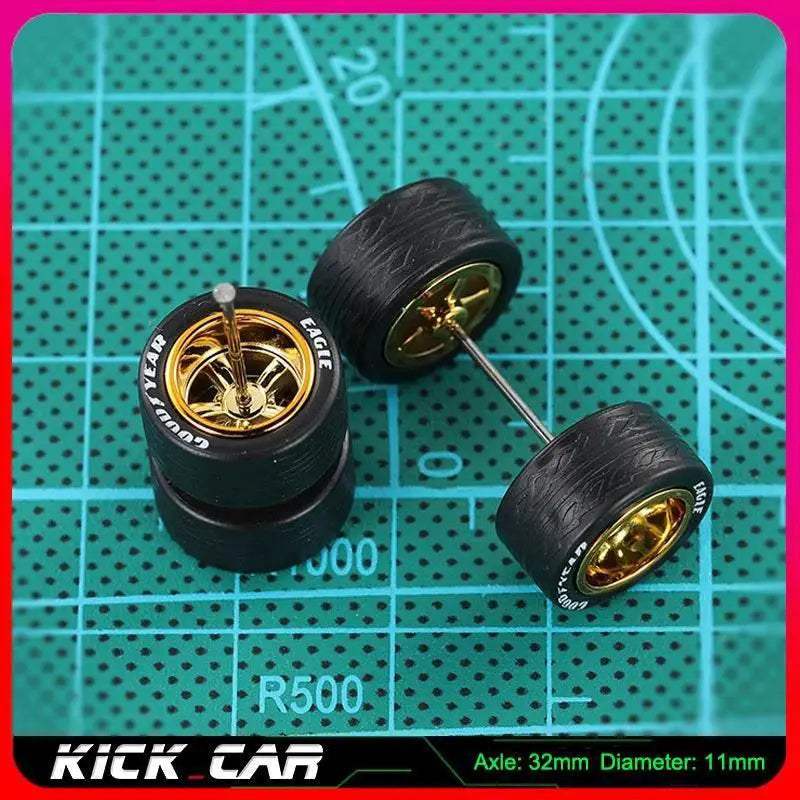  Premium Model Car Wheels 1 64 Rubber Tires Toyland EU -  ToylandEU™