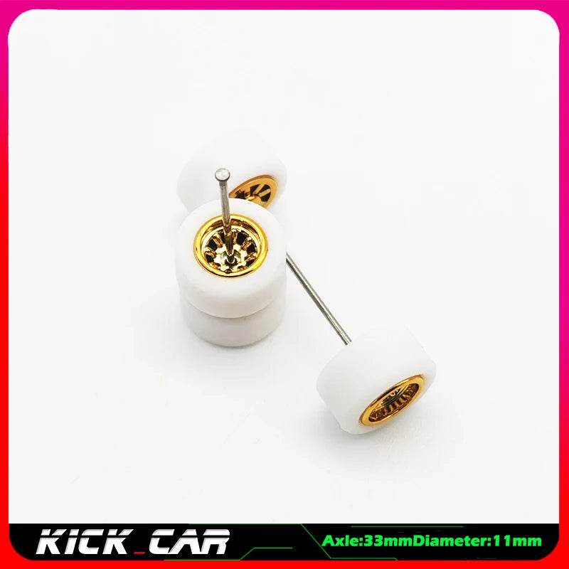 Premium Model Car Wheels With Rubber Tires For Hot Wheels - ToylandEU