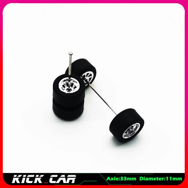 Premium Model Car Wheels With Rubber Tires For Hot Wheels - ToylandEU