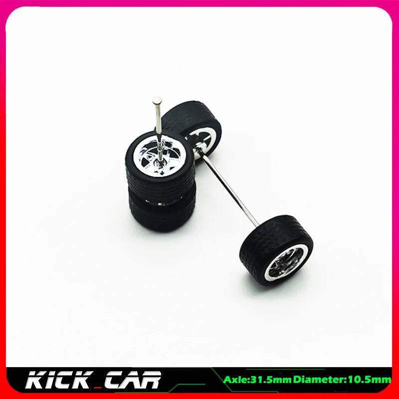 Premium Model Car Wheels With Rubber Tires For Hot Wheels - ToylandEU