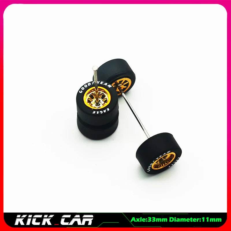 Premium Model Car Wheels With Rubber Tires For Hot Wheels - ToylandEU