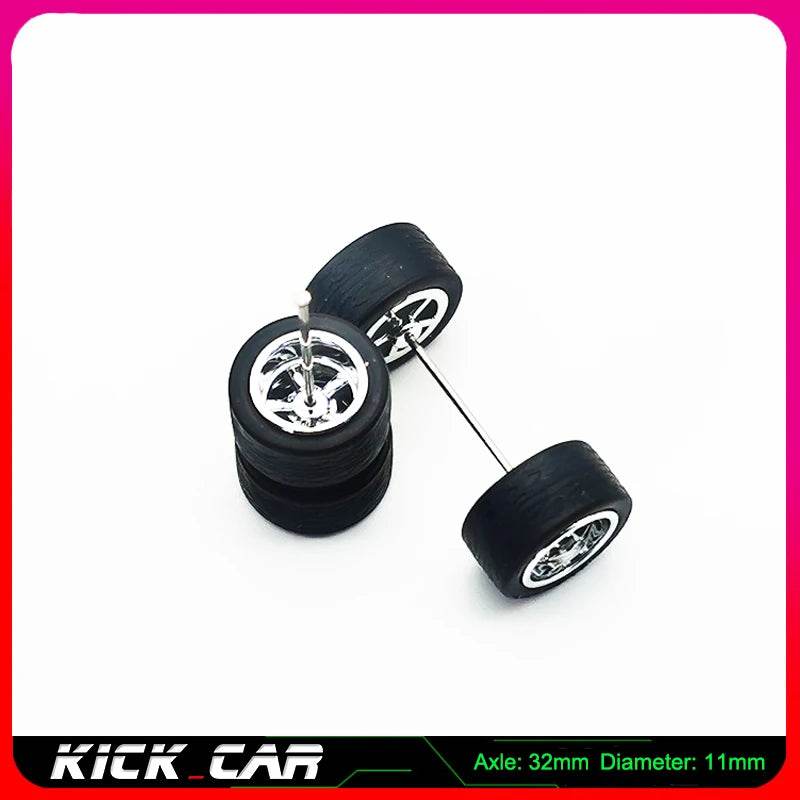 Premium Model Car Wheels With Rubber Tires For Hot Wheels - ToylandEU