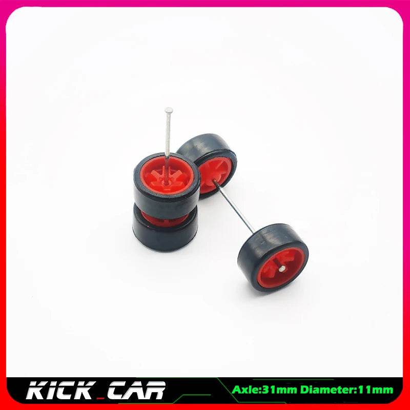 Premium Model Car Wheels With Rubber Tires For Hot Wheels - ToylandEU