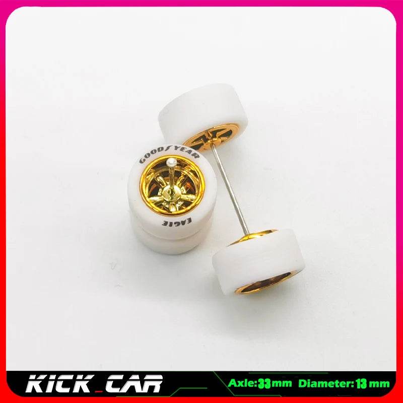 Premium Model Car Wheels With Rubber Tires For Hot Wheels - ToylandEU