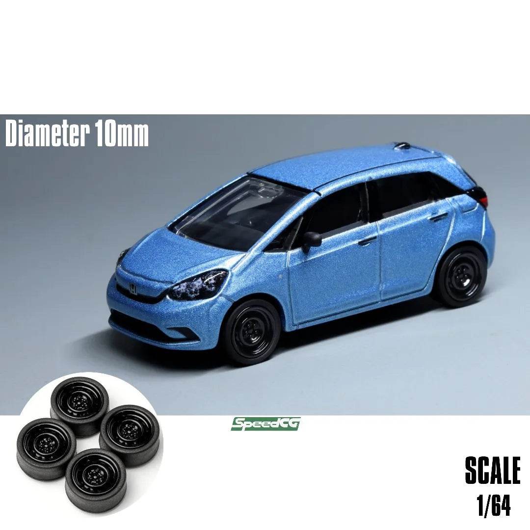Premium Model Car Wheels With Rubber Type N For Scale Cars - ToylandEU