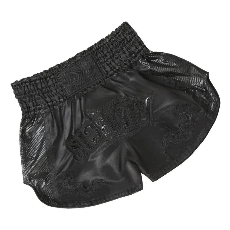 Premium Muay Thai Boxing Shorts Patchwork Men Women Kids - ToylandEU