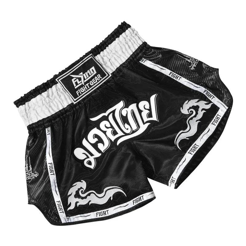 Premium Muay Thai Boxing Shorts Patchwork Men Women Kids - ToylandEU