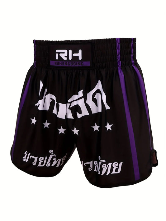 Premium Muay Thai Boxing Shorts Quick Drying Breathable Men - ToylandEU