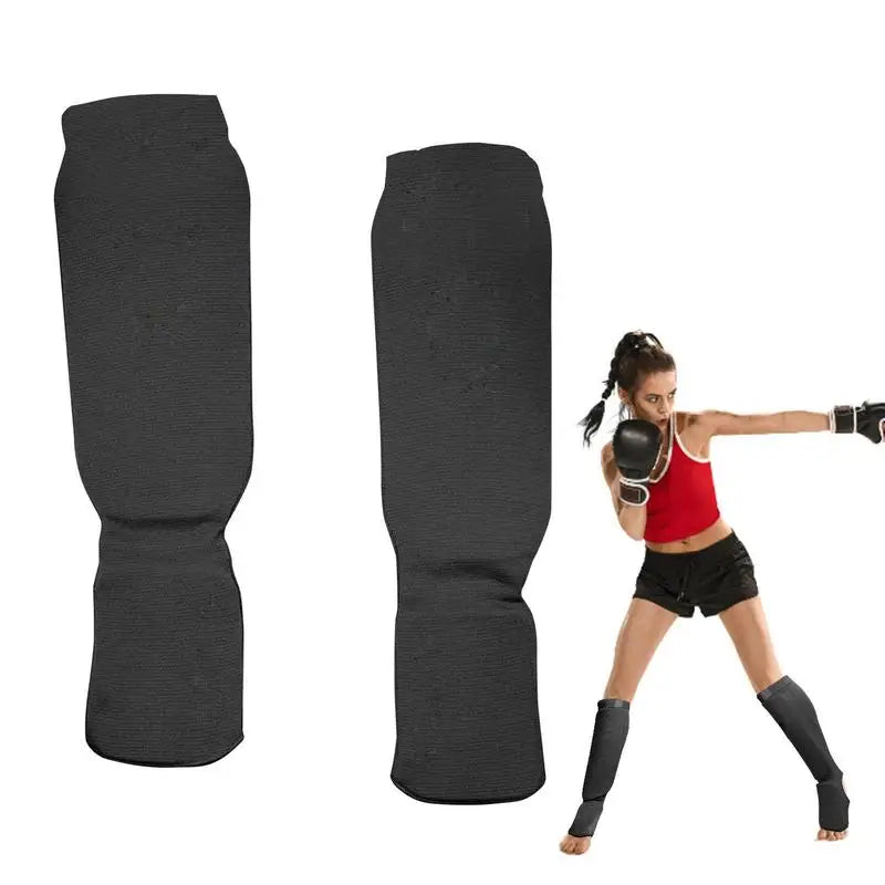 Premium Muay Thai Leg Guards Instep Protection For Sparring - ToylandEU