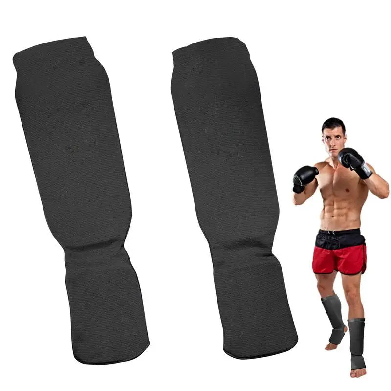 Premium Muay Thai Leg Guards Instep Protection For Sparring - ToylandEU