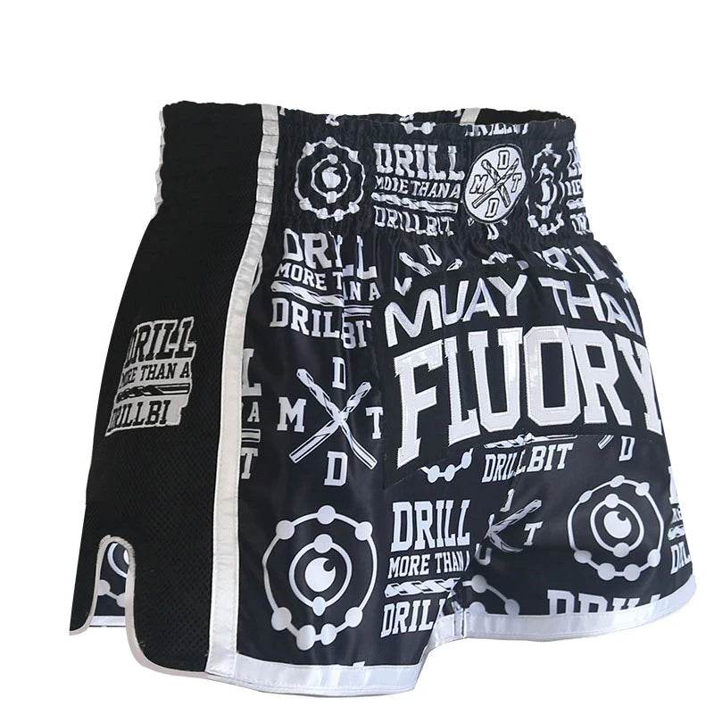 Premium Muay Thai Shorts Custom Printed For Men Training - ToylandEU
