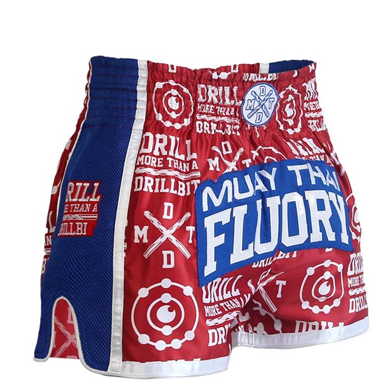 Premium Muay Thai Shorts Custom Printed For Men Training - ToylandEU