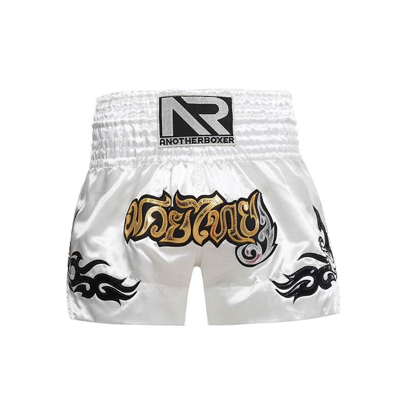 Premium Muay Thai Shorts Embroidered Polyester Unisex - ToylandEU