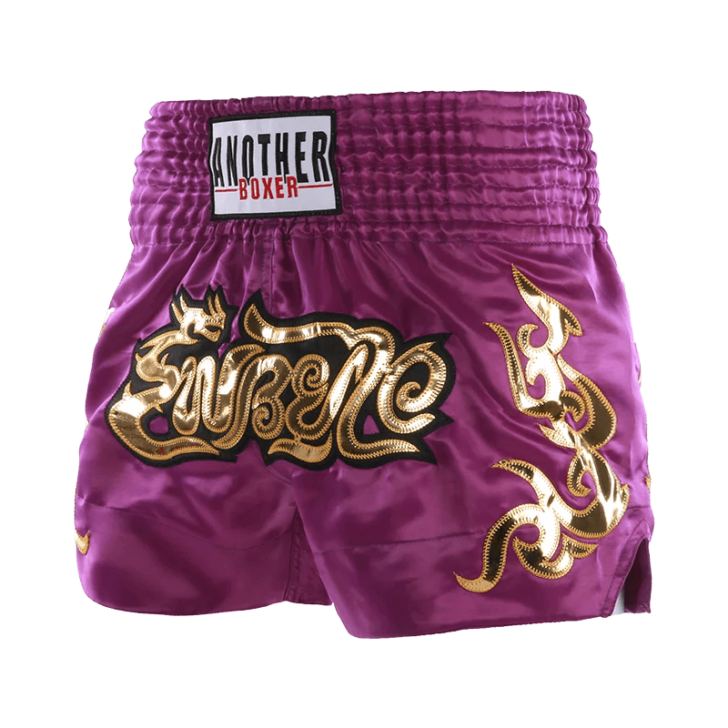 Premium Muay Thai Shorts Embroidered Polyester Unisex - ToylandEU
