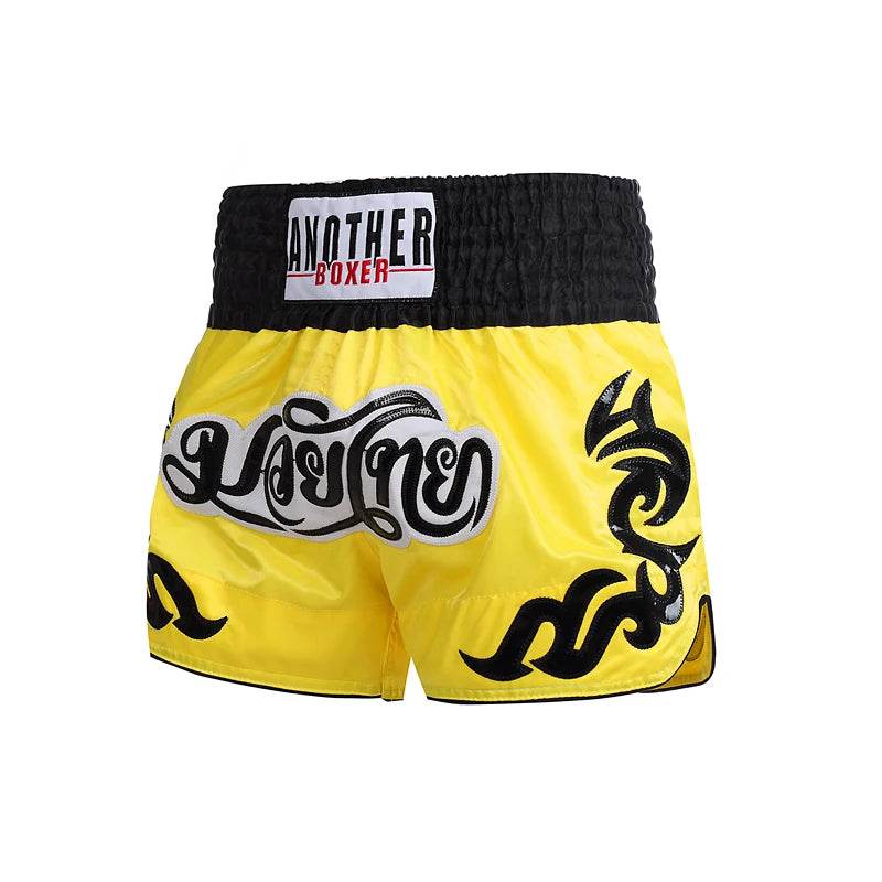 Premium Muay Thai Shorts Embroidered Polyester Unisex - ToylandEU