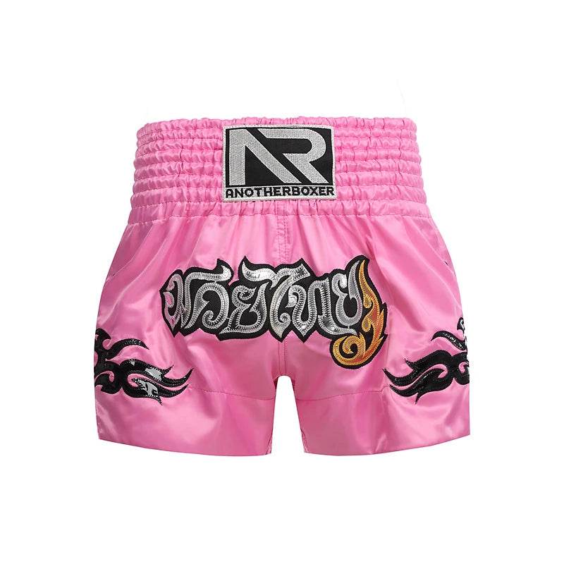 Premium Muay Thai Shorts Embroidered Polyester Unisex - ToylandEU