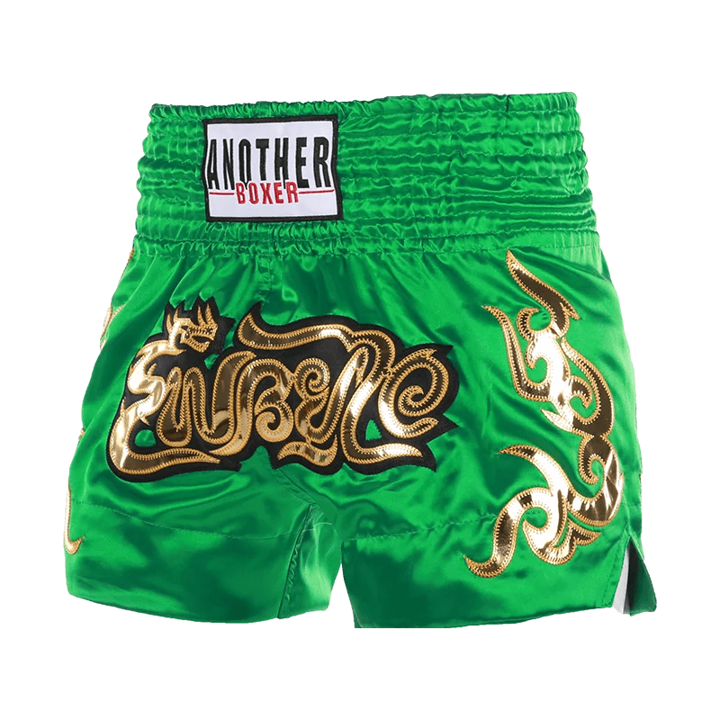 Premium Muay Thai Shorts Embroidered Polyester Unisex - ToylandEU