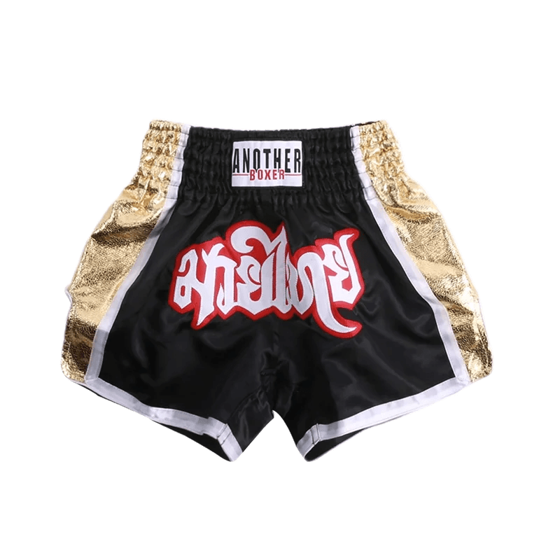 Premium Muay Thai Shorts Embroidered Satin Polyester Unisex - ToylandEU