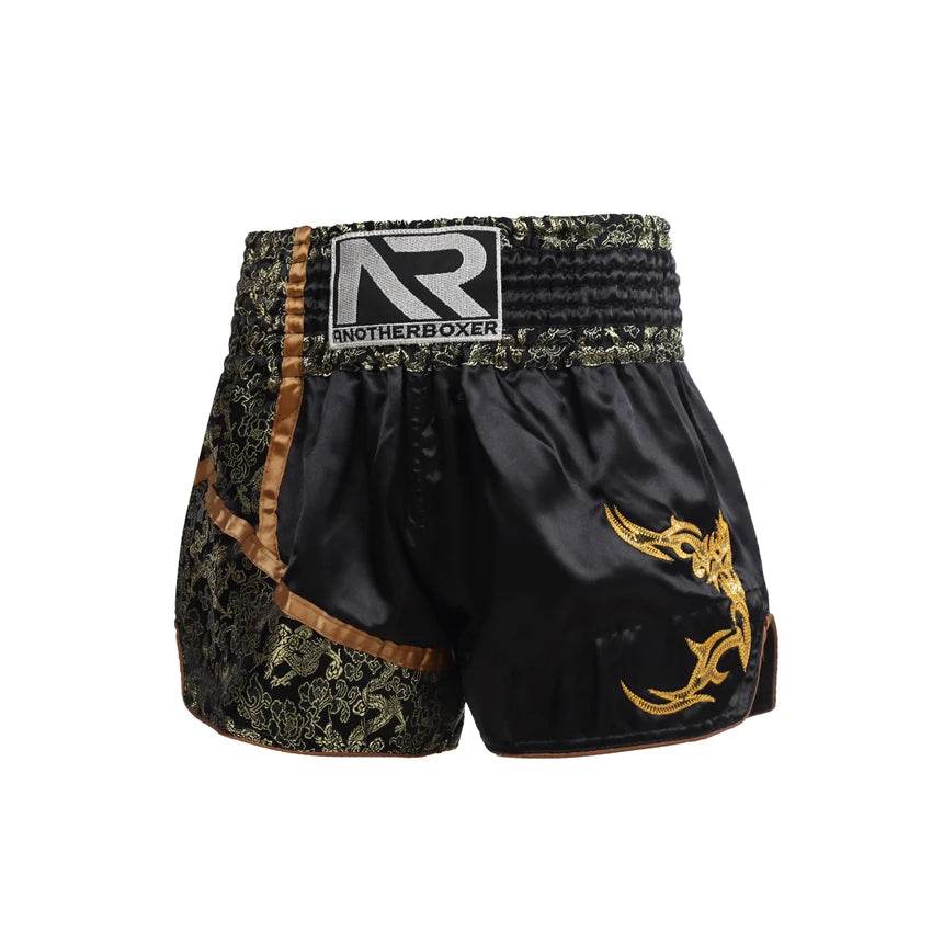 Premium Muay Thai Shorts Embroidered Satin Polyester Unisex - ToylandEU