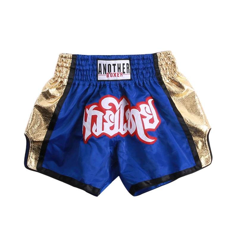 Premium Muay Thai Shorts Embroidered Satin Polyester Unisex - ToylandEU
