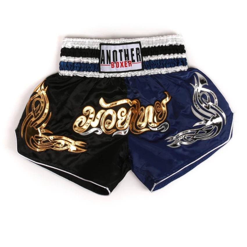 Premium Muay Thai Shorts Embroidered Satin Polyester Unisex - ToylandEU