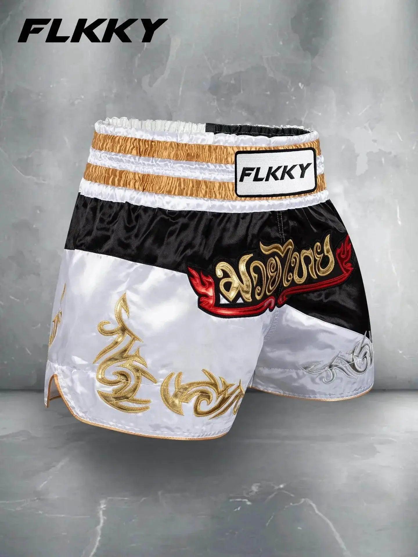  Premium Muay Thai Shorts Embroidered Toyland Eu -  ToylandEU™