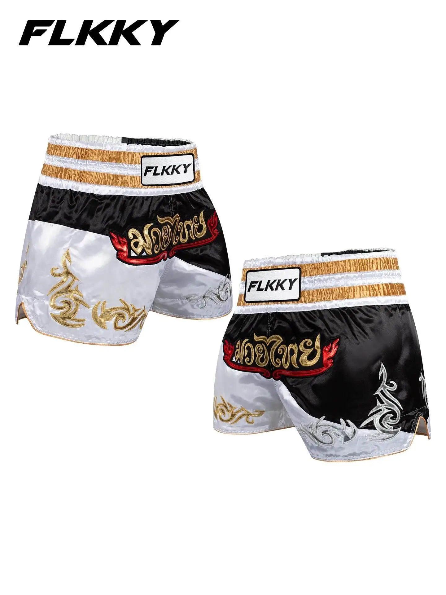  Premium Muay Thai Shorts Embroidered Toyland Eu -  ToylandEU™