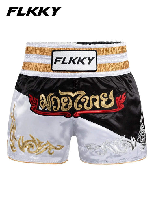  Premium Muay Thai Shorts Embroidered Toyland Eu -  ToylandEU™