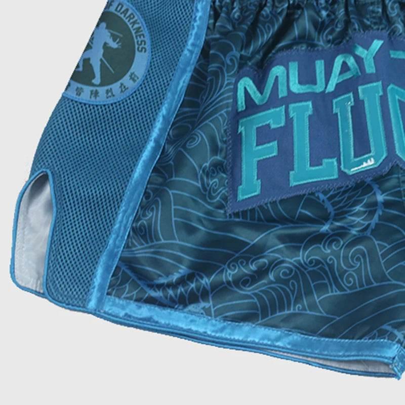 Premium Muay Thai Shorts Print Design For Men Training - ToylandEU