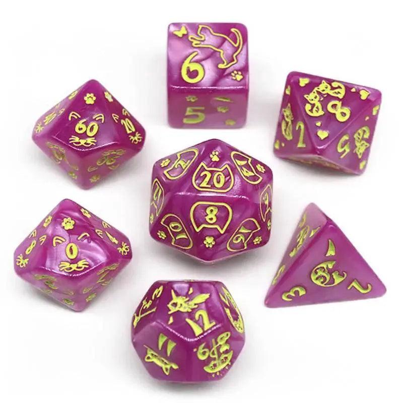  Premium Multi-Sided Gem Dice Set For RPG Enthusiasts -  ToylandEU™