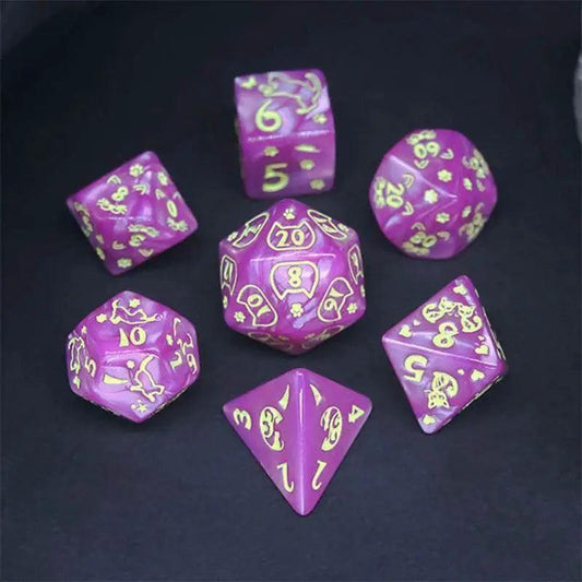  Premium Multi-Sided Gem Dice Set For RPG Enthusiasts -  ToylandEU™