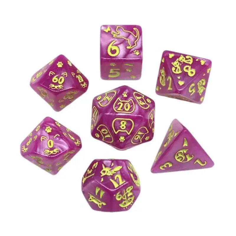  Premium Multi-Sided Gem Dice Set For RPG Enthusiasts -  ToylandEU™