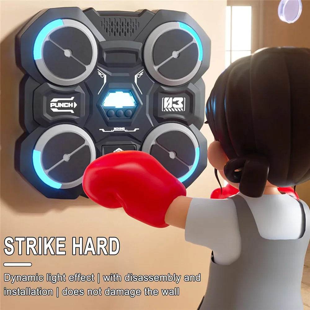 Premium Music Boxing Machine Bluetooth Adjustable Speed Kids - ToylandEU