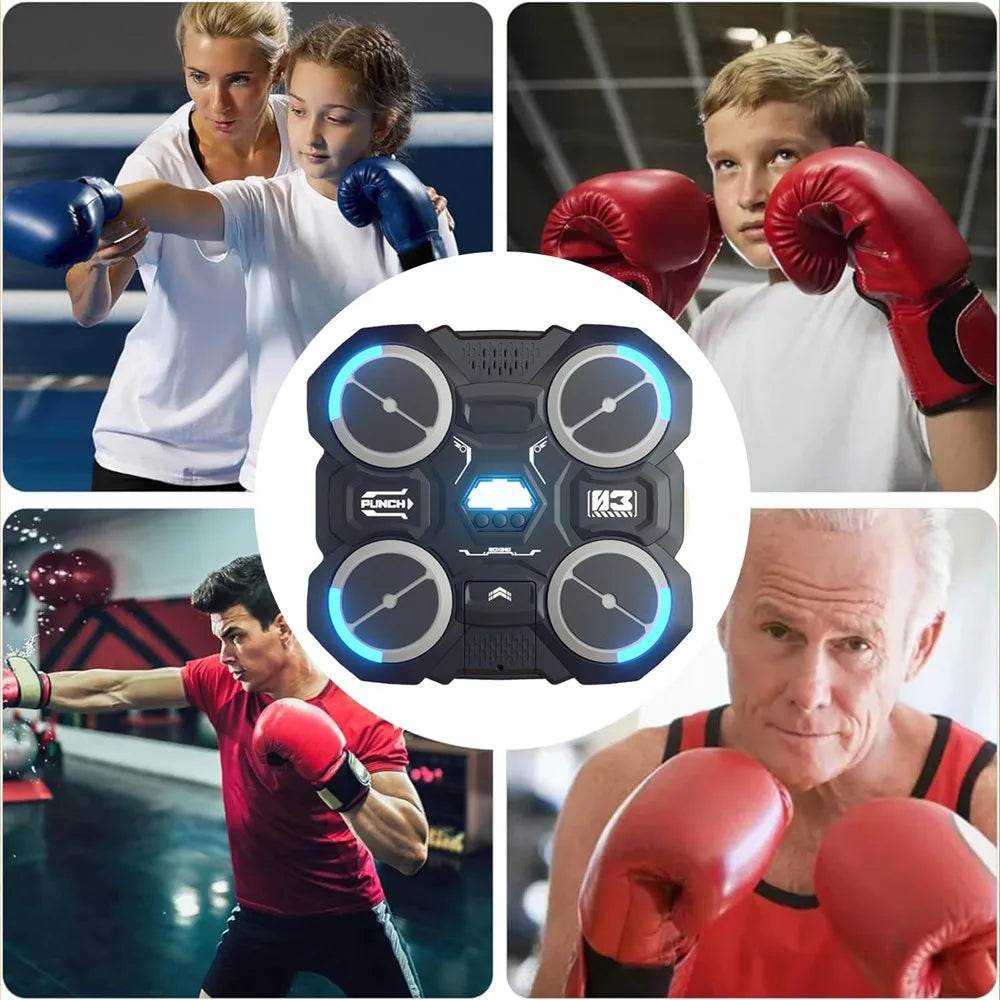 Premium Music Boxing Machine Bluetooth Adjustable Speed Kids - ToylandEU