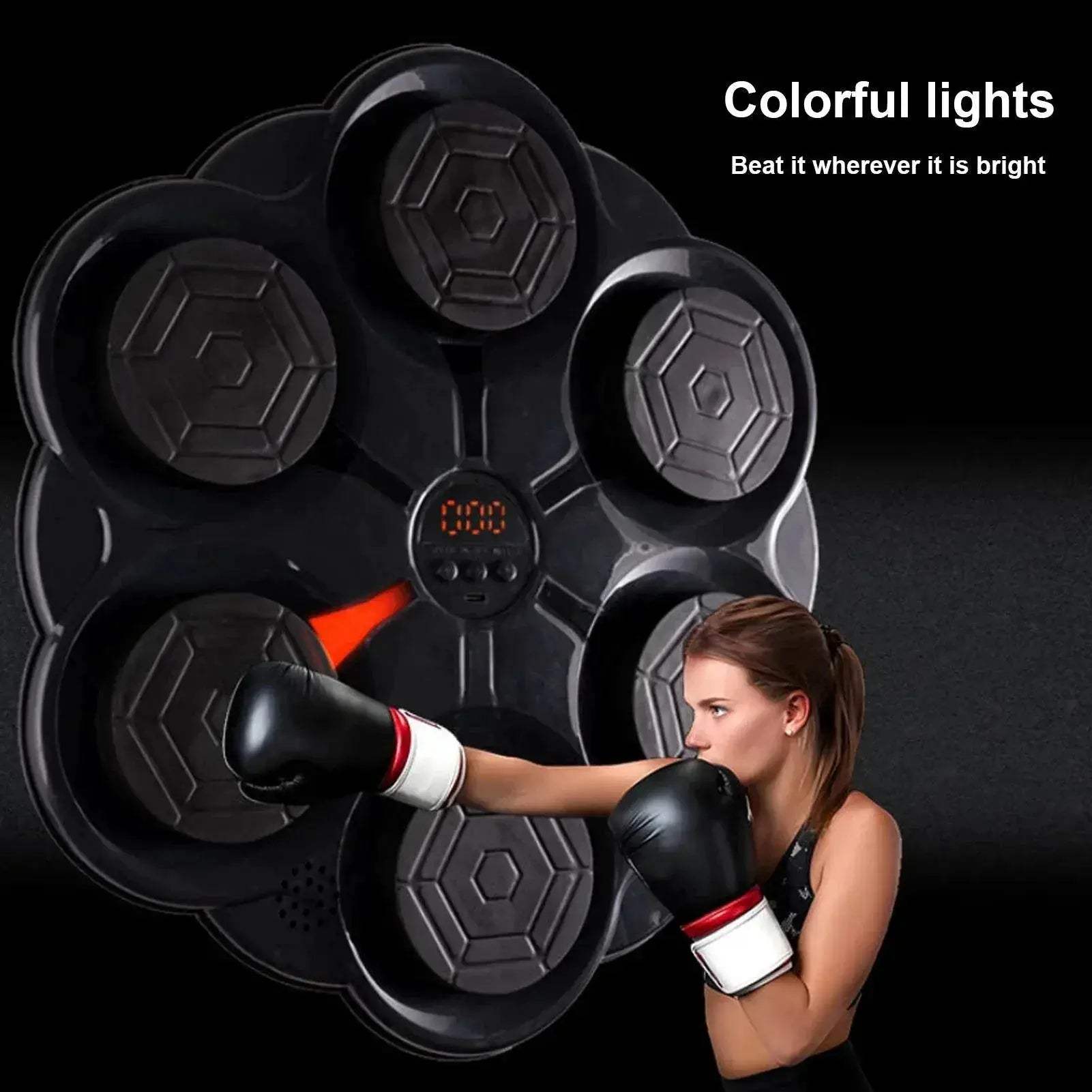 Premium Music Boxing Trainer Wall Mounted For Home Fitness - ToylandEU