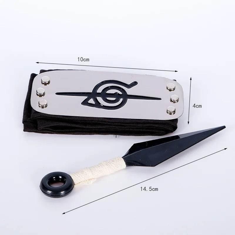 Premium Naruto Cosplay Kunai Headband Gloves For Fans - ToylandEU