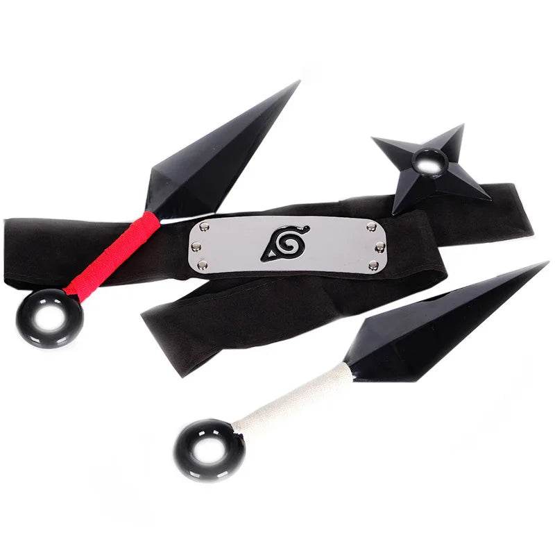Premium Naruto Cosplay Kunai Headband Gloves For Fans - ToylandEU
