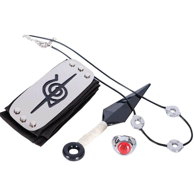 Premium Naruto Cosplay Kunai Headband Gloves For Fans - ToylandEU