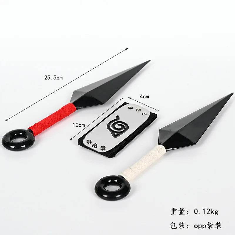 Premium Naruto Cosplay Kunai Headband Gloves For Fans - ToylandEU