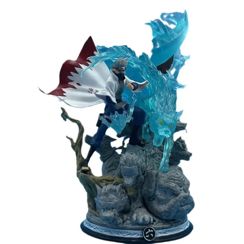Premium Naruto Figure Kakashi Hatake 22cm PVC Desktop Decor - ToylandEU