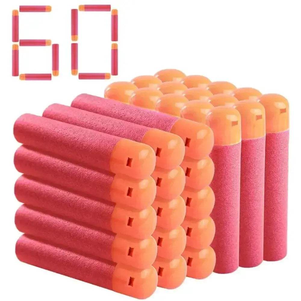 Premium Nerf Foam Darts 120 Pack Refills for Mega Guns - ToylandEU