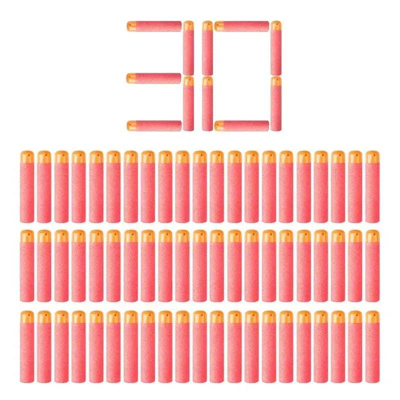 Premium Nerf Foam Darts 120 Pack Refills for Mega Guns - ToylandEU