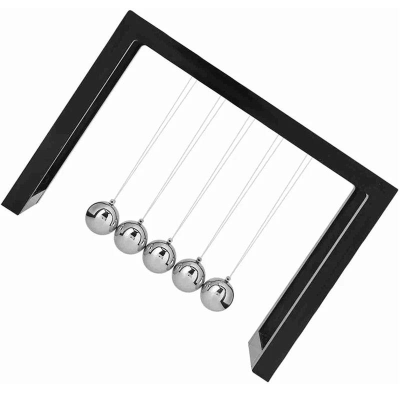 Premium Newtons Cradle Five Ball For Adults Office Use - ToylandEU