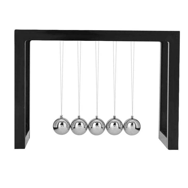 Premium Newtons Cradle Five Ball For Adults Office Use - ToylandEU