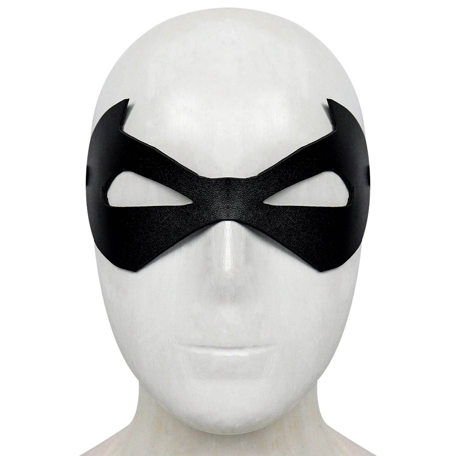 Premium Nightwing Cosplay Mask Synthetic Leather Halloween - ToylandEU