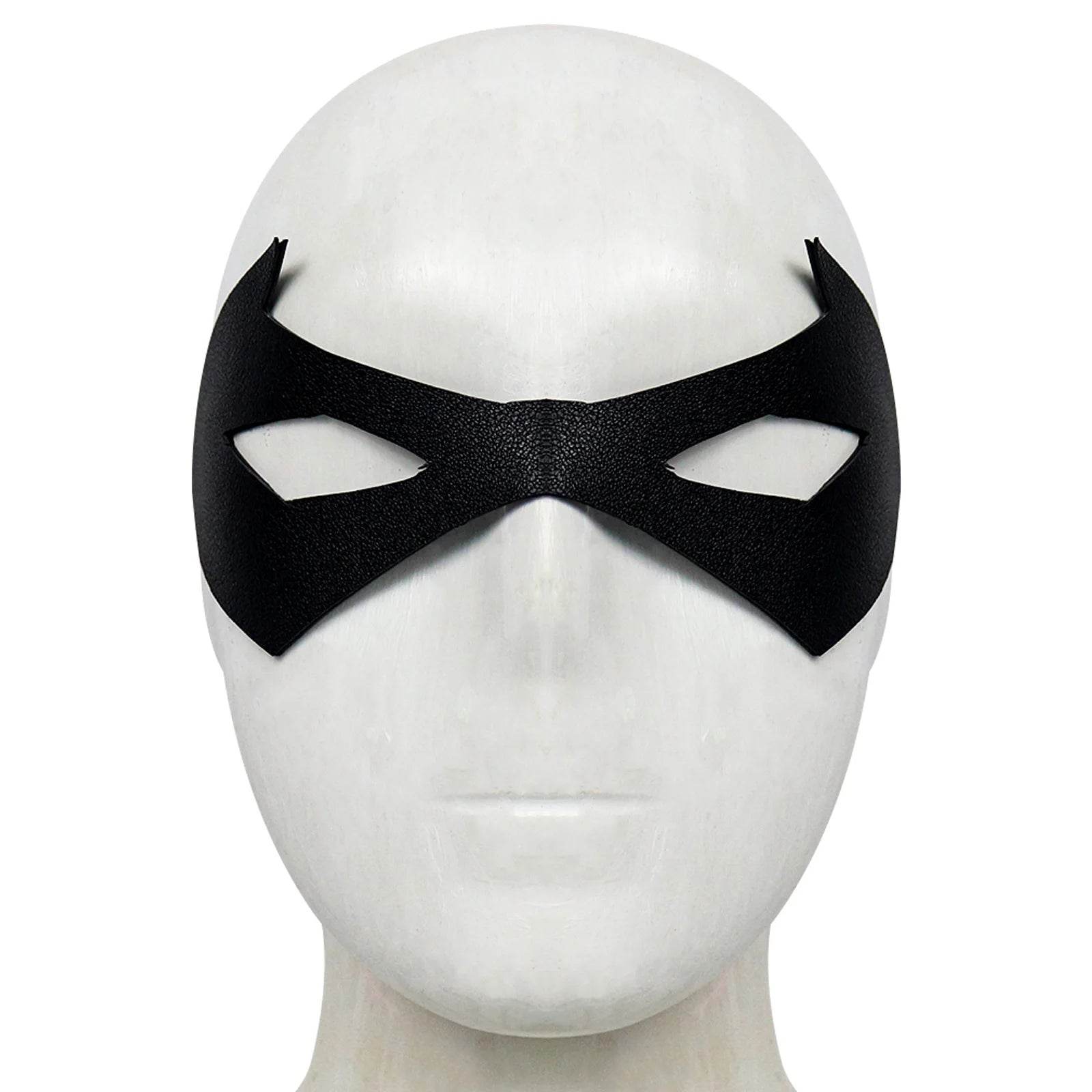 Premium Nightwing Cosplay Mask Synthetic Leather Halloween - ToylandEU