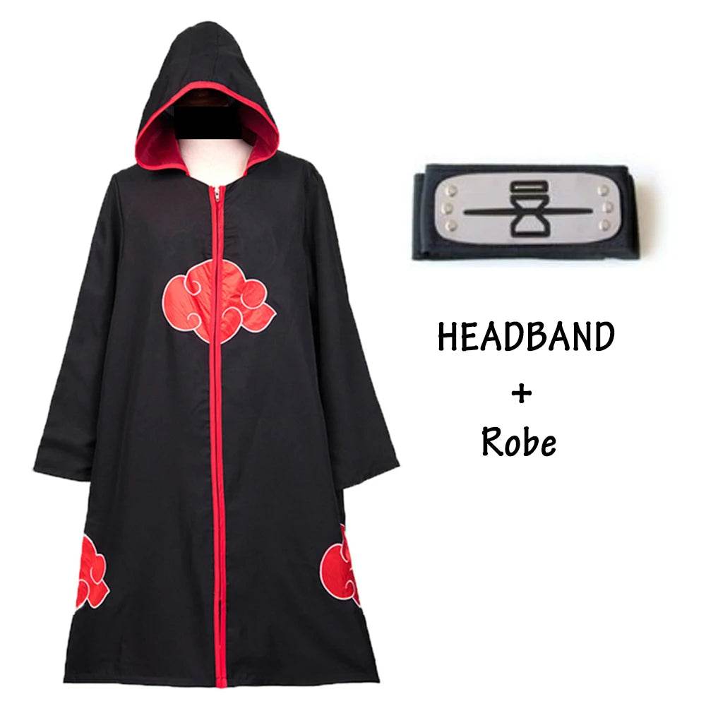Premium Ninja Cosplay Cloak With Headband For Comic Con - ToylandEU